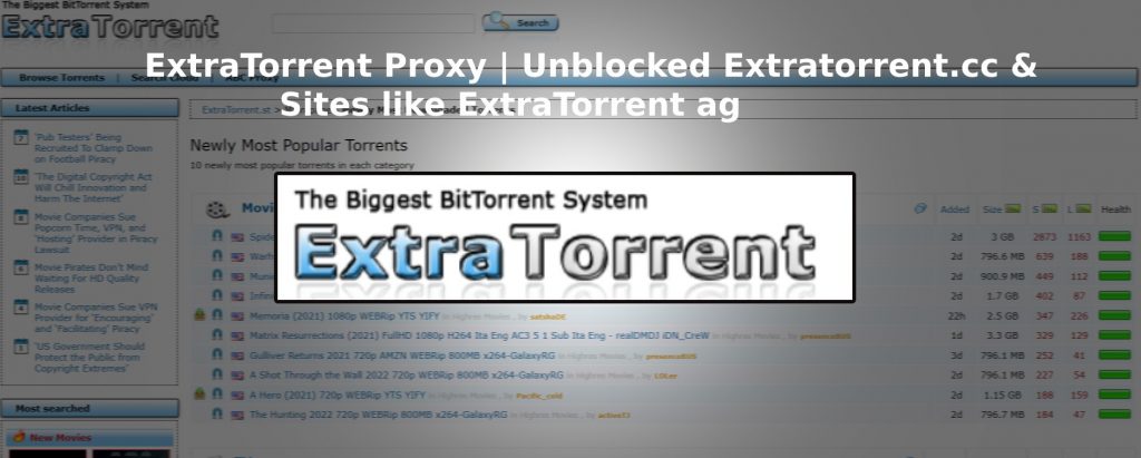 ExtraTorrent Proxy