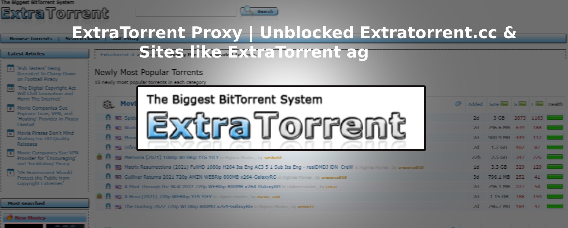 extratorrent proxy in