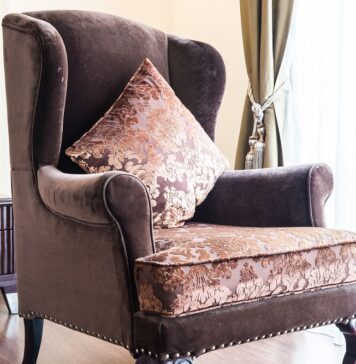 Pillow on sofa