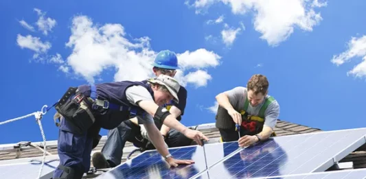 Solar-panel-installation
