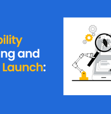 usability testing and beta launch