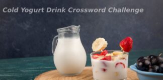 Cold Yogurt Drink Crossword