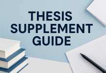 Thesis Supplement