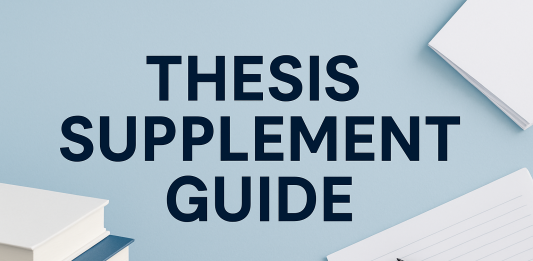 Thesis Supplement