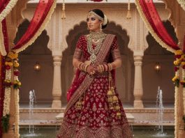 Diadem & Bridal Lehenga