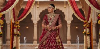 Diadem & Bridal Lehenga