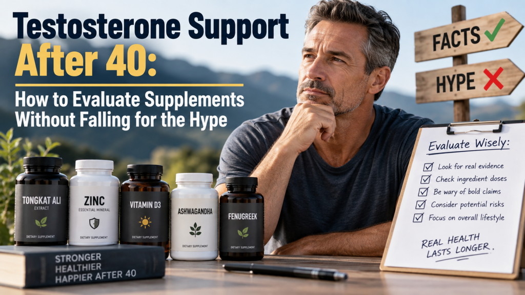 Testosterone support