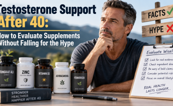 Testosterone Support After 40: How to Evaluate Supplements Without Falling for the Hype Testosterone support